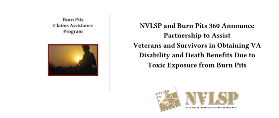 image for NVLSP & Burn Pits 360 Announce Partnership