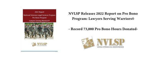 image for NVLSP Releases 2022 Pro Bono Report 