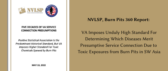 image for NVLSP, Burn Pits 360 Release White Paper